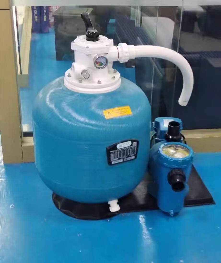Filter sand tank