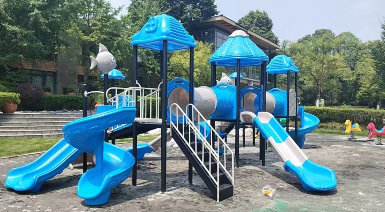 Plastic slide