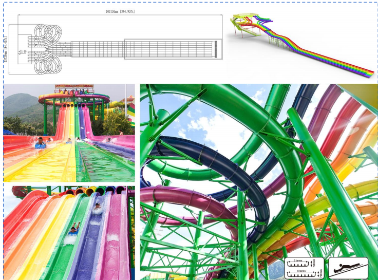 Big octopus slide