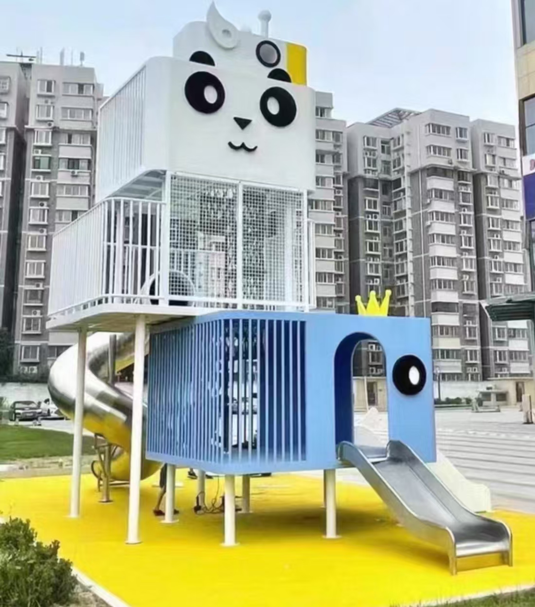 Cute-shaped slide