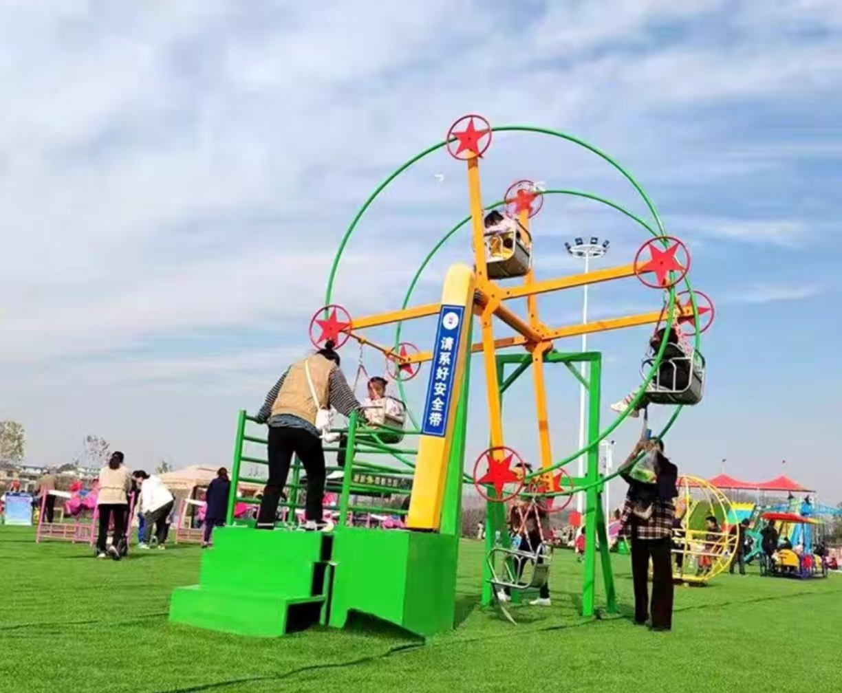Step on the Ferris wheel